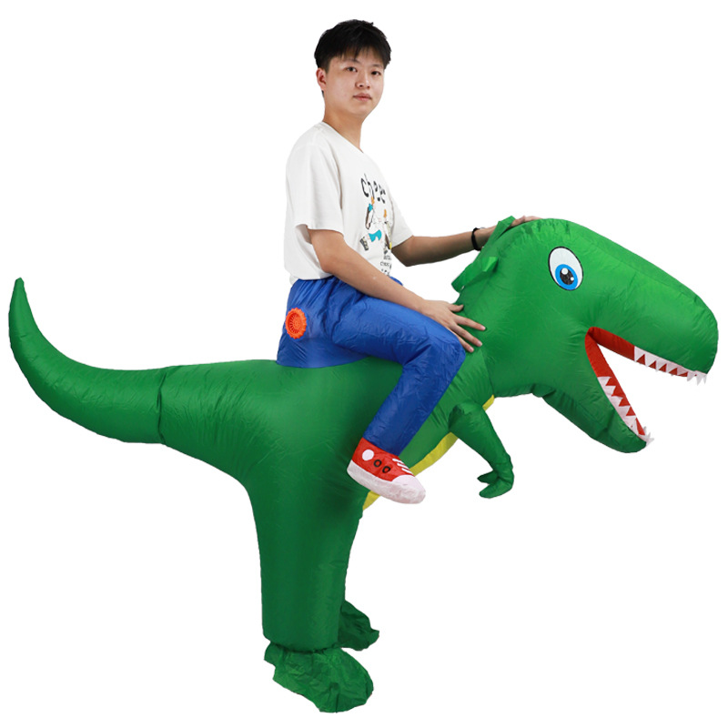 Kostium dmuchany dinozaur dla  – Inflatable Dinosaur Costume Adult recenzja i cena
