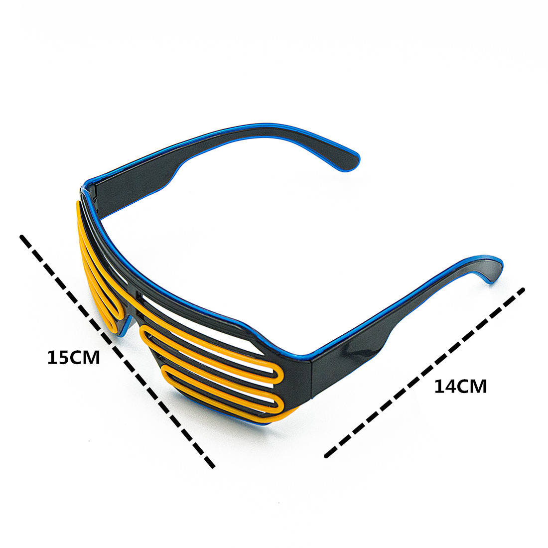 Świecące okulary LED Gafas Lum – Glow In The Dark Party Glasses recenzja i cena