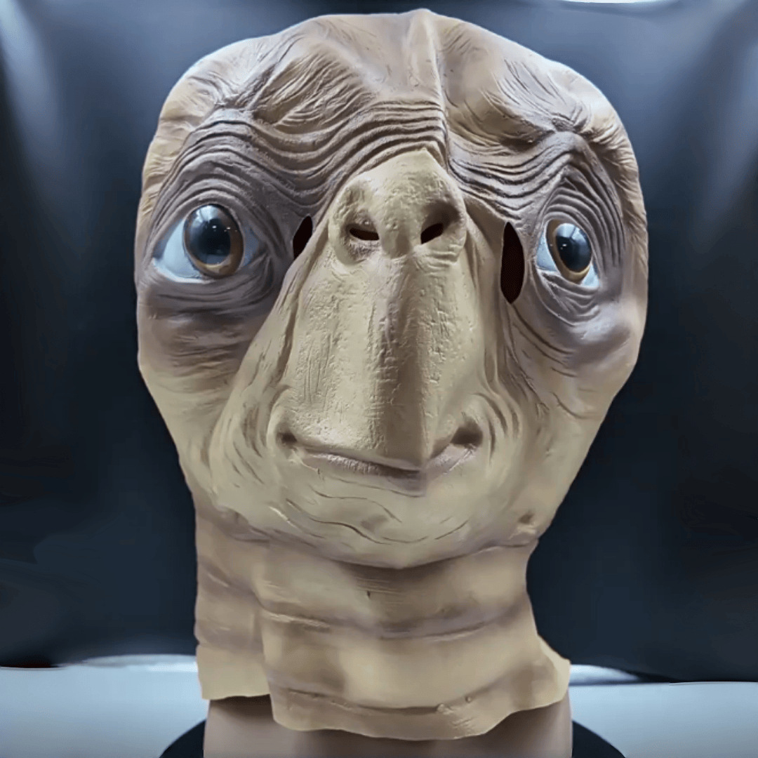 Realistyczna lateksowa maska E – Latex Alien Mask Realistic recenzja i cena