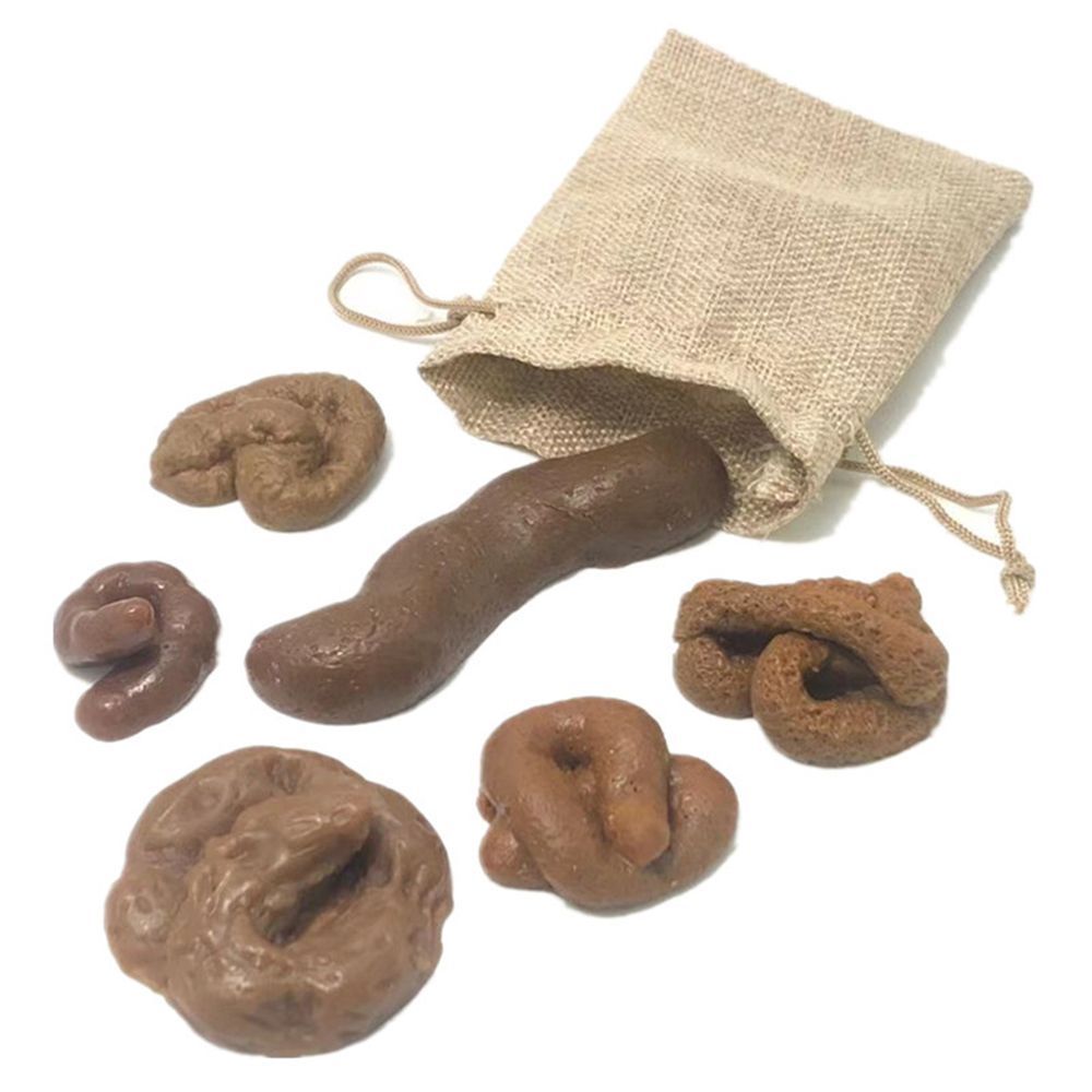 6 szt. Gadżetów żartobliwych,  – Fake Poop Gag Gift recenzja i cena