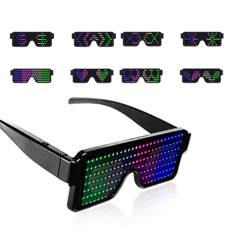 Okulary LED Świecące Dynamiczn – Glow In The Dark Party Glasses recenzja i cena