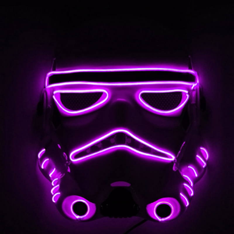 Maska na Halloween, nocna mask – Led Purge Mask Halloween recenzja i cena