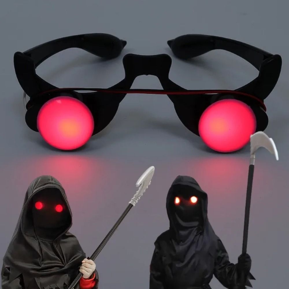 Okulary LED ABS z czerwonymi o – Glow In The Dark Party Glasses recenzja i cena